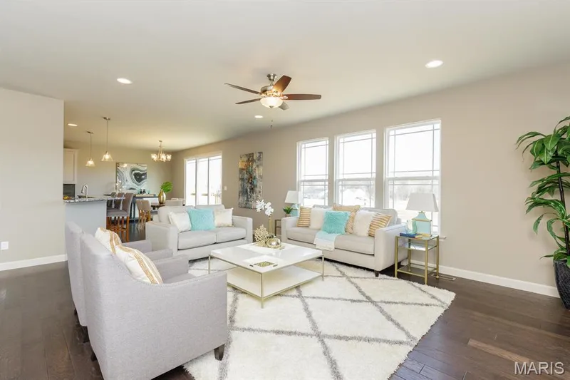 Photo representation of similar home.  Some features shown may be optional upgrades. — 1 TBB Carver 3 Car @ The Villages at Post Farms, O'Fallon, MO 63385