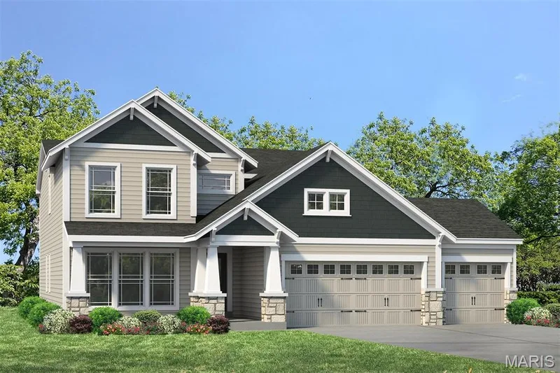 Optional Upgraded Elevation — 1 TBB Carver 3 Car @ The Villages at Post Farms, O'Fallon, MO 63385