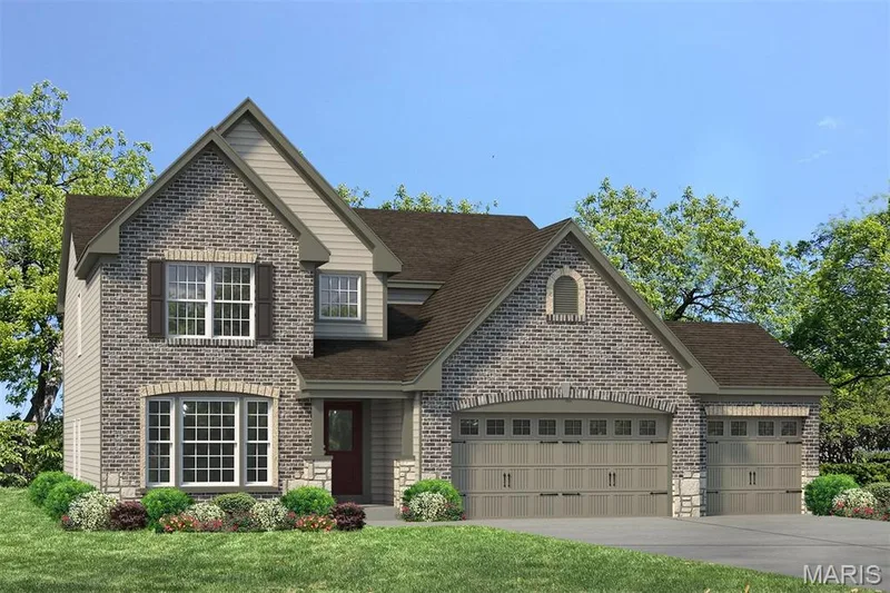 Optional Upgraded Elevation — 1 TBB Carver 3 Car @ The Villages at Post Farms, O'Fallon, MO 63385