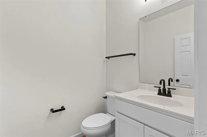 Bathroom with vanity and toilet — 563 Edison Way, Wentzville, MO 63385