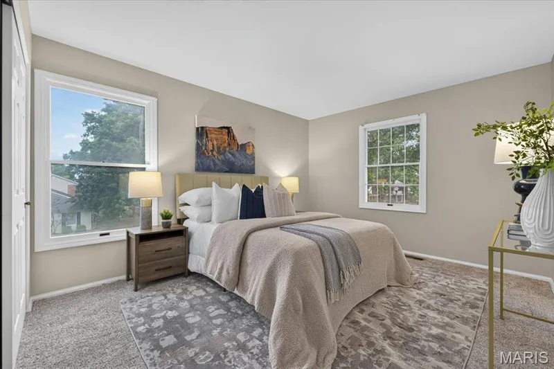 Upstairs features four spacious bedrooms! — 14529 Brittania Drive, Chesterfield, MO 63017