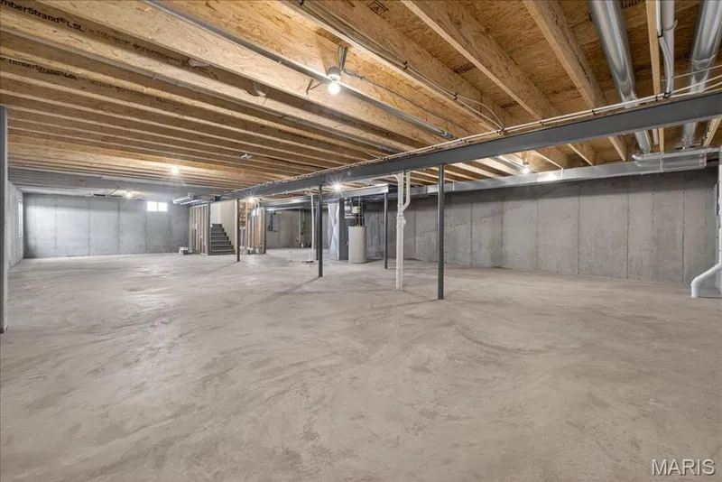 Unfinished basement — 125 Sterling Drive, Lake St. Louis, MO 63367
