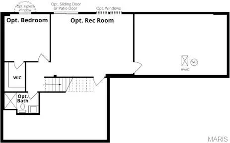 View of property floor plan — 1 TBB Princeton @ Kreder Farms, St Charles, MO 63304