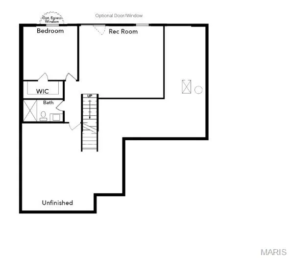 View of floor plan / room layout — 1 TBB Sienna @ Kreder Farms, St Charles, MO 63304