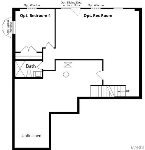 View of property floor plan — 1 TBB Sydney @ Kreder Farms, St Charles, MO 63304