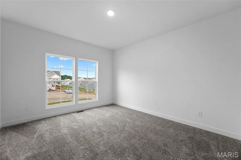 Unfurnished room with carpet and recessed lighting — 1 TBB Rochester @ Creekside Sommers, O'Fallon, MO 63367