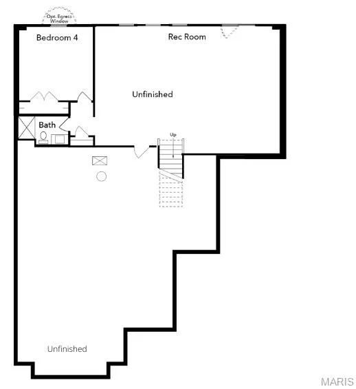 View of property floor plan — 1 TBB Edgewood @Willow Grove, Dardenne Prairie, MO 63368