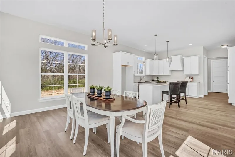 Photo of a previously built Dogwood model. Some upgraded features and options shown. — The Dogwood@The Ests @ Schaper Farms, Foristell, MO 63348