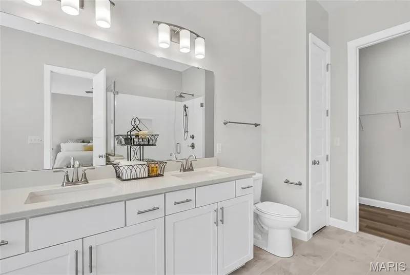 Photo of a previously built Dogwood model. Some upgraded features and options shown. — The Dogwood@The Ests @ Schaper Farms, Foristell, MO 63348
