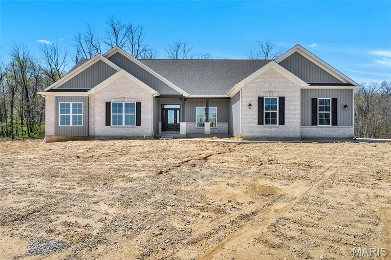 Photo of a previously built Dogwood model. Some upgraded features and options shown. — The Dogwood@The Ests @ Schaper Farms, Foristell, MO 63348