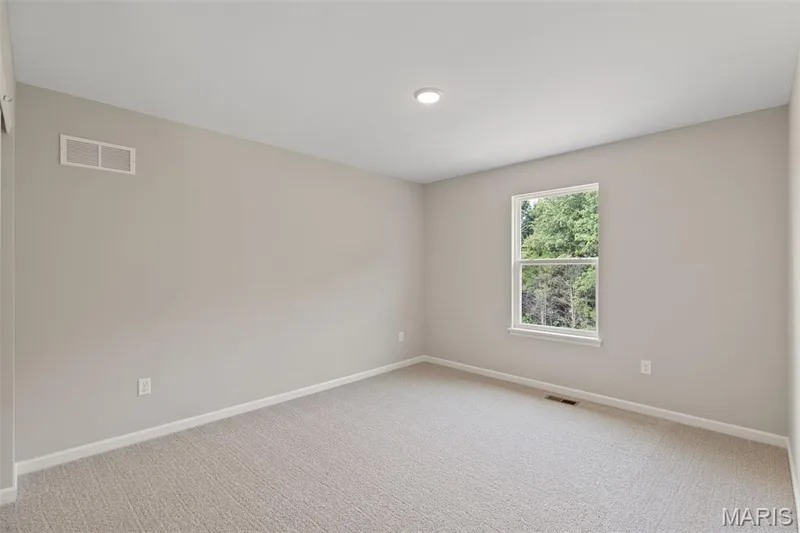 Carpeted spare room with baseboards — 225 Windmill View Drive, O'Fallon, MO 63385