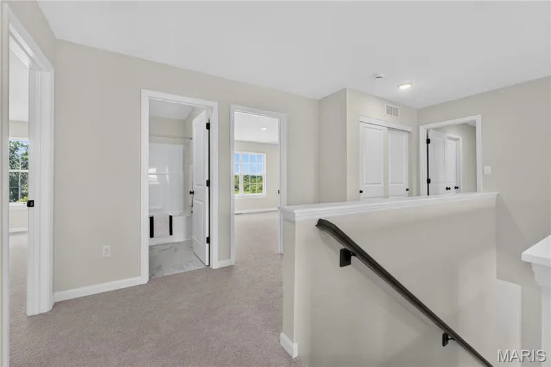Bonus Room with view of stairwell — 431 Oak Barrel Drive, O'Fallon, MO 63385