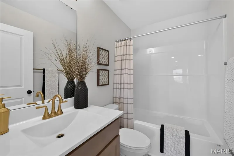 Hall bathroom — 431 Oak Barrel Drive, O'Fallon, MO 63385