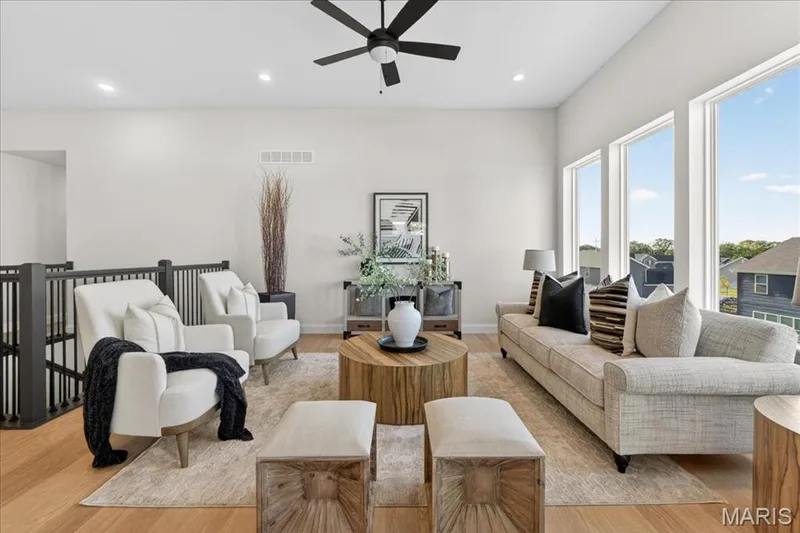 Great Room with view of Window wall — 421 Farmhouse Drive, O'Fallon, MO 63385