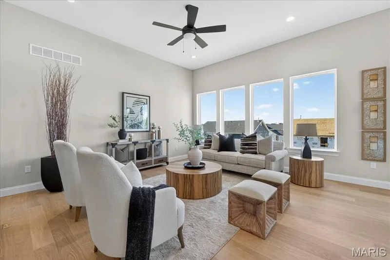 Great Room with view of Window wall — 421 Farmhouse Drive, O'Fallon, MO 63385