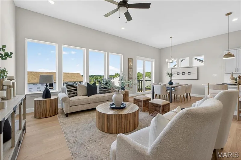 Great Room with view of Window wall — 421 Farmhouse Drive, O'Fallon, MO 63385