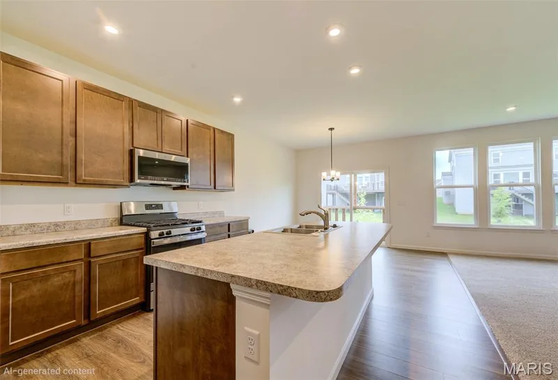 grand island w/lots of room for stools — 327 Dalriada Boulevard, O'Fallon, MO 63368