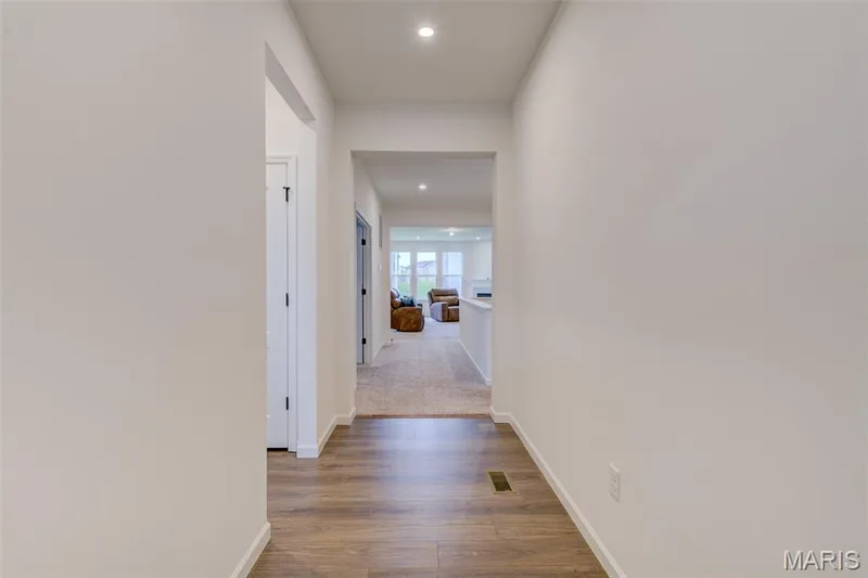 looking from the front door with large foyer — 327 Dalriada Boulevard, O'Fallon, MO 63368