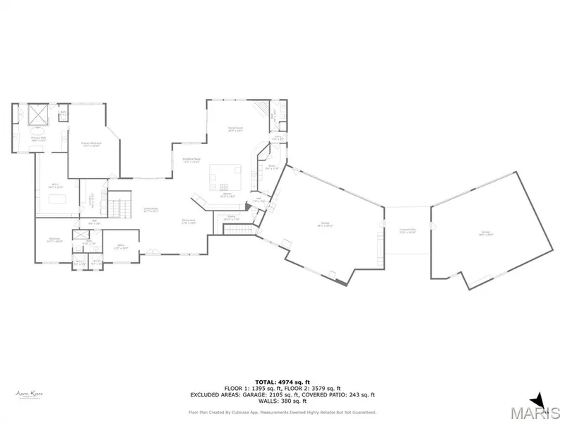 View of property floor plan — 32 Taylors Way, Foristell, MO 63348