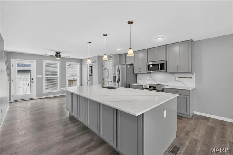 Quartz countertops installed in December 2024 — 208 Freehold Rock Way, St Charles, MO 63301