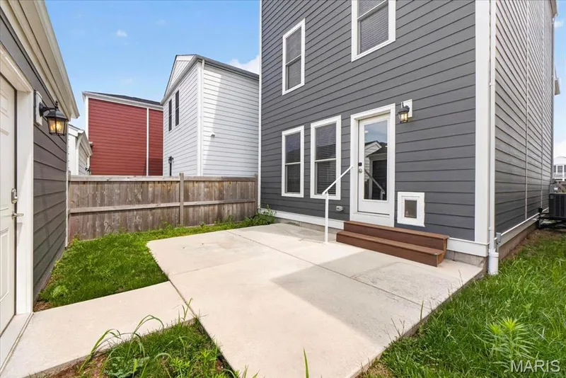 Back patio for outdoor entertaining! — 208 Freehold Rock Way, St Charles, MO 63301