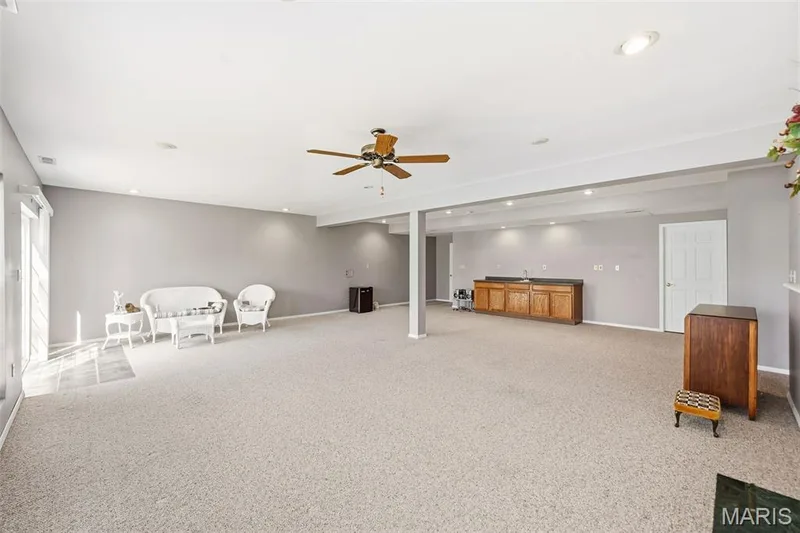 Recreation Room with Wet Bar — 1311 Pine Bluff Drive, St Charles, MO 63304