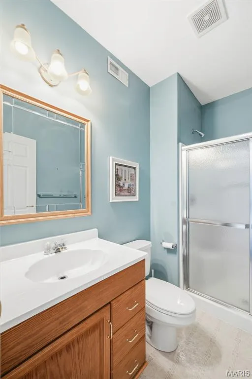 Third full bathroom on Lower Level — 1311 Pine Bluff Drive, St Charles, MO 63304