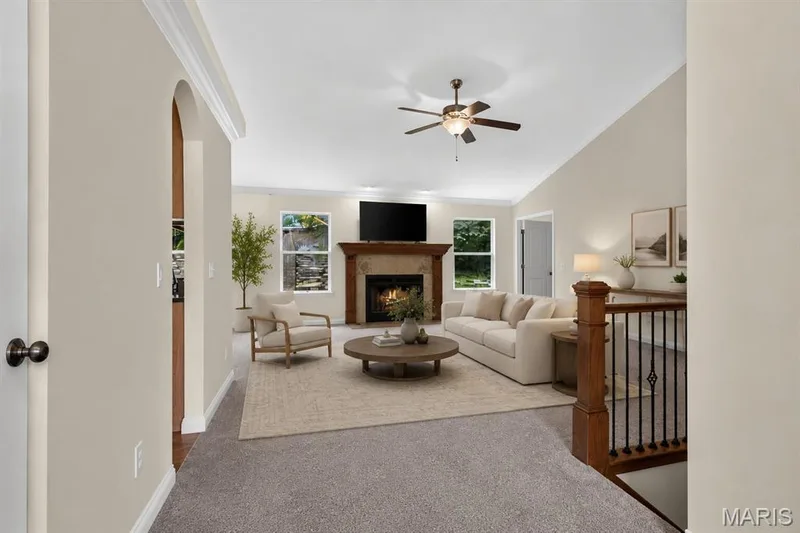 Virtually staged picture — 4216 Broken Rock Drive, Wentzville, MO 63385