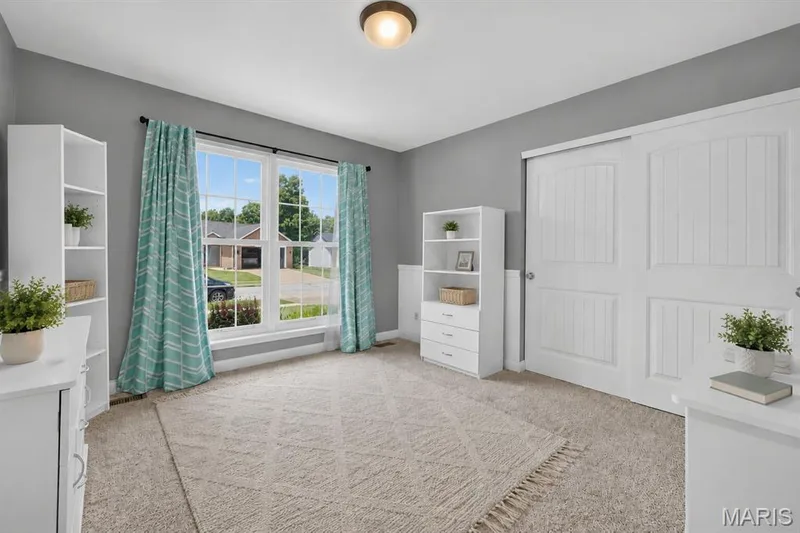 Virtually staged main floor bedroom. — 4216 Broken Rock Drive, Wentzville, MO 63385