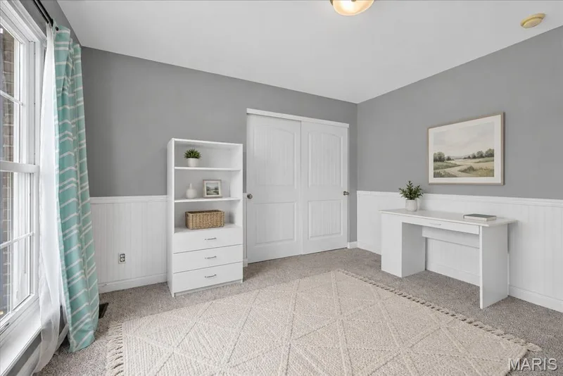 Virtually staged main floor bedroom. — 4216 Broken Rock Drive, Wentzville, MO 63385