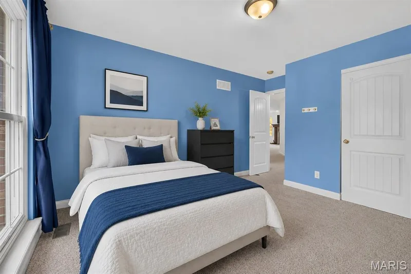 Virtually staged main floor bedroom. — 4216 Broken Rock Drive, Wentzville, MO 63385