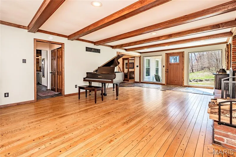 Another view of the lovely floors and millwork and solid wood doors. — 4600 Cliff Forest Drive, Wildwood, MO 63069