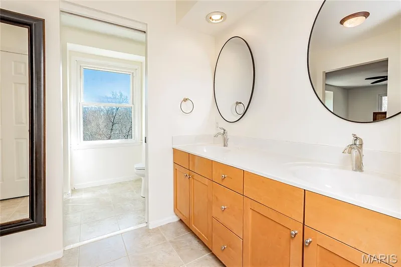 Double Sinks and a large custom shower. — 4600 Cliff Forest Drive, Wildwood, MO 63069