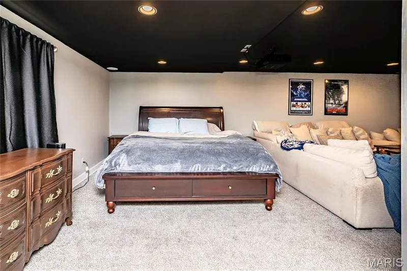 Bedroom/Media/Theater Room. — 4600 Cliff Forest Drive, Wildwood, MO 63069