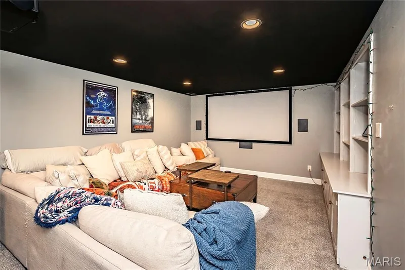 Lower Level Theater Room. — 4600 Cliff Forest Drive, Wildwood, MO 63069