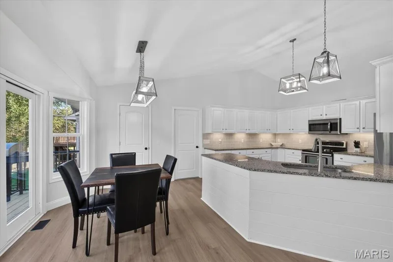Enjoy meals with views of the backyard — 2707 Post Meadows Drive, O'Fallon, MO 63368