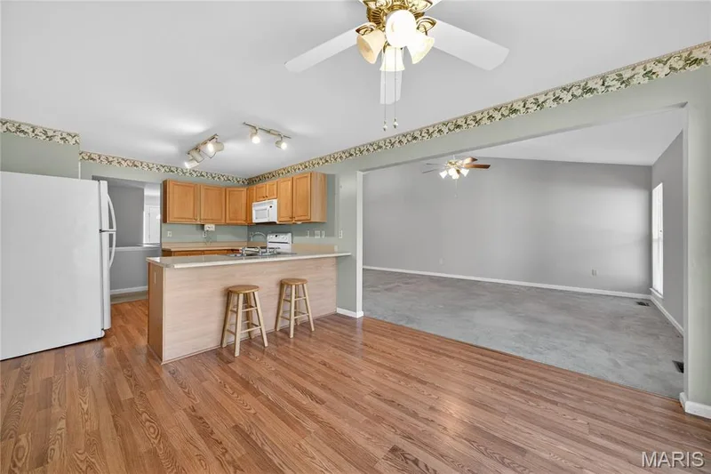 Counter Seating at the Kitchen! — 12 Shimmering Lake Court, St Charles, MO 63301