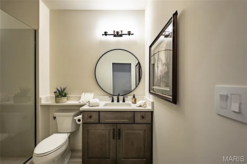 Main level spare bathroom — 150 Delcreek Estates Drive, Foristell, MO 63348