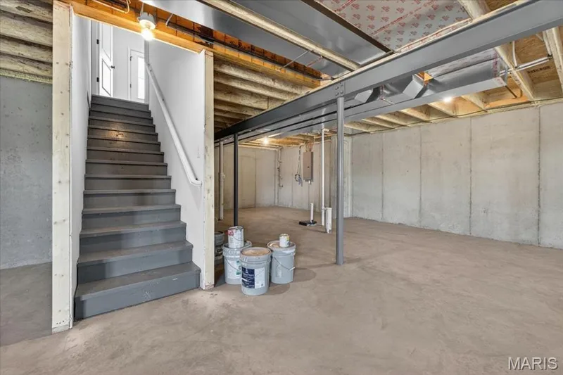 unfinished basement — 30 River Wind Drive, St Charles, MO 63301