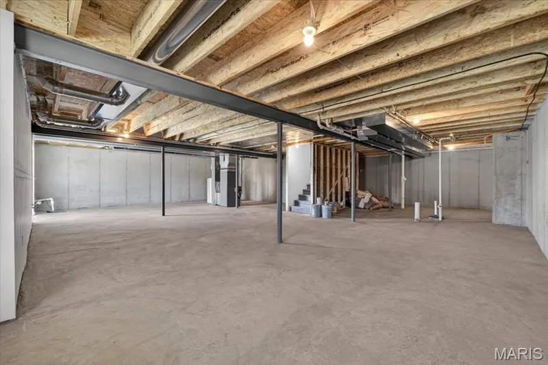 unfinished basement — 30 River Wind Drive, St Charles, MO 63301