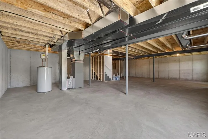 unfinished basement — 30 River Wind Drive, St Charles, MO 63301