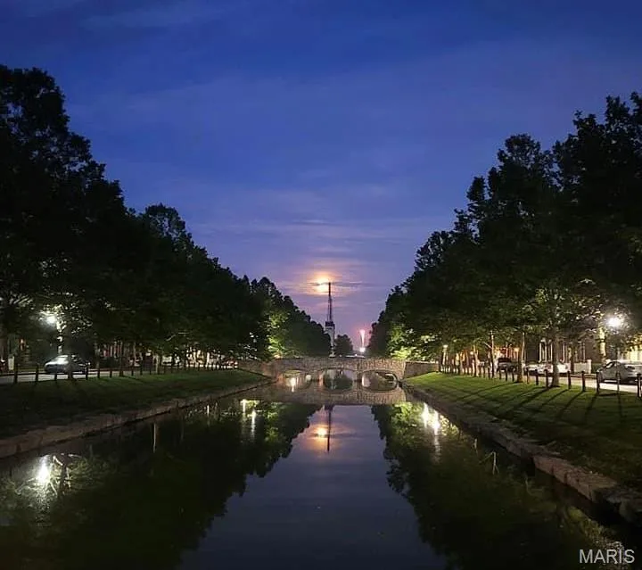Water view of one of the many canals. — 3245 Domain Street, St Charles, MO 63301
