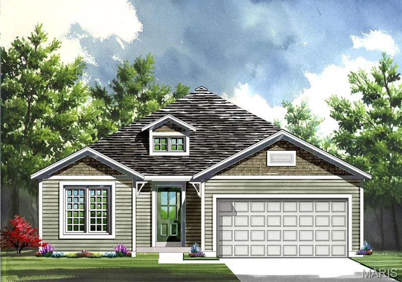 Elevation 4 - shown with optional dormer — 0 Madison @ Harvest, O'Fallon, MO 63385