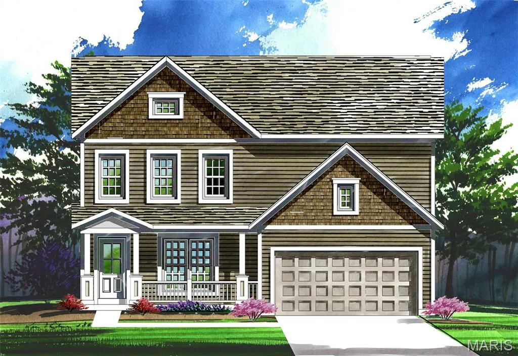 Elevation 3 - Base elevation — 0 Sheridan @ Harvest, O'Fallon, MO 63385