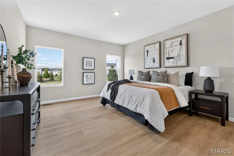 View of Primary bedroom. — 106 River Wind Drive, St Charles, MO 63301