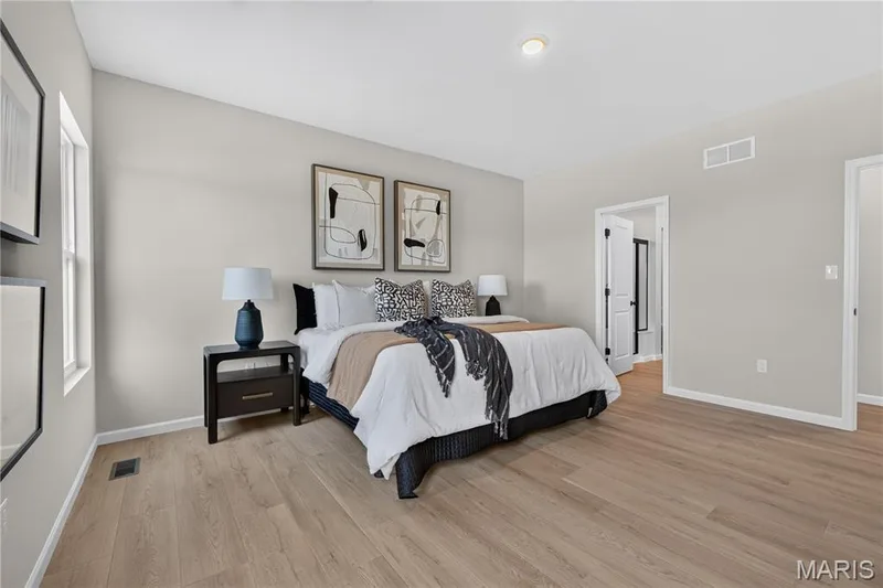 View of Primary bedroom. — 106 River Wind Drive, St Charles, MO 63301