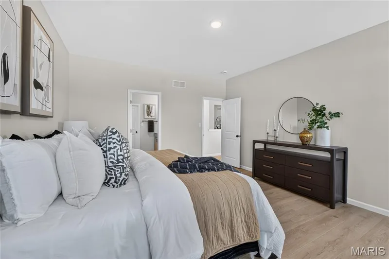 View of Primary bedroom. — 106 River Wind Drive, St Charles, MO 63301