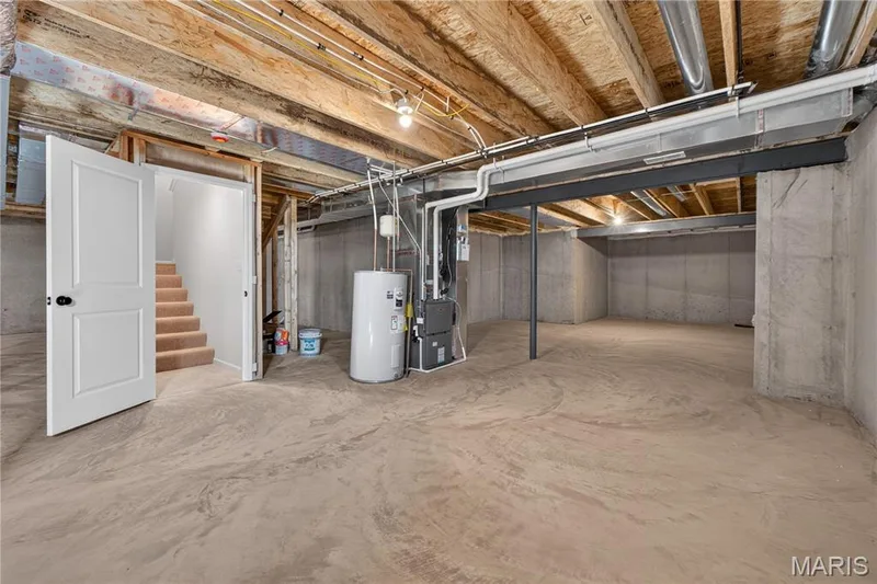 View of basement. — 106 River Wind Drive, St Charles, MO 63301