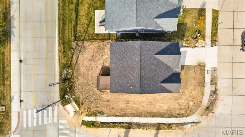 Top aerial view of lot. — 106 River Wind Drive, St Charles, MO 63301