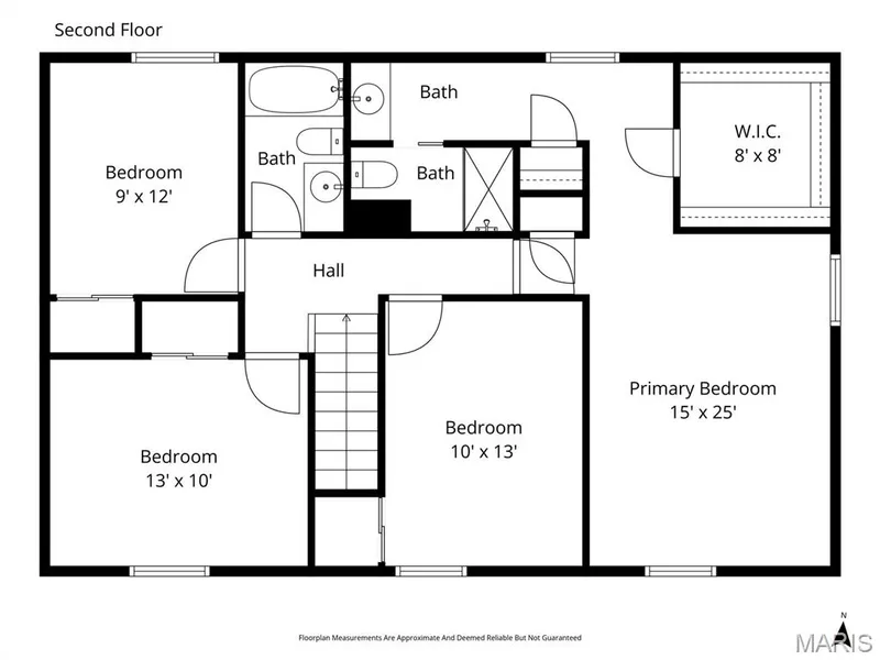 Upper level. — 250 Brixham Drive, Chesterfield, MO 63017